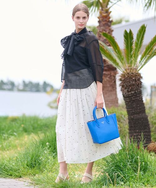 DRESSTERIOR / ドレステリア シャツ・ブラウス | 【2WAY/清涼感】袖ボリュームシア―ボウタイブラウス | 詳細16