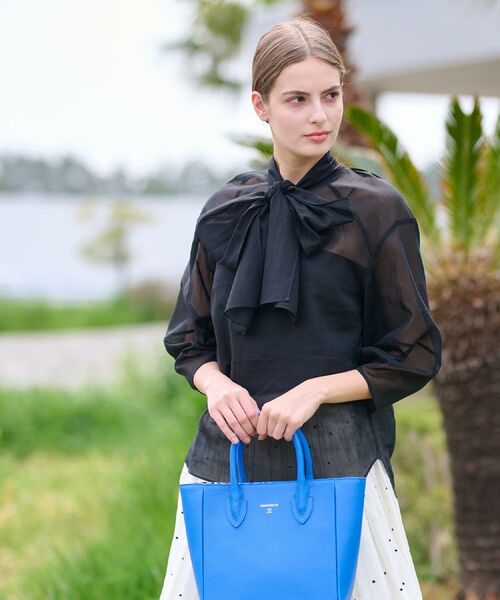 DRESSTERIOR / ドレステリア シャツ・ブラウス | 【2WAY/清涼感】袖ボリュームシア―ボウタイブラウス | 詳細3