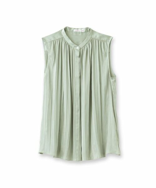 DRESSTERIOR / ドレステリア シャツ・ブラウス | 【洗える/きれいめ】プリーツサテンブラウス | 詳細1