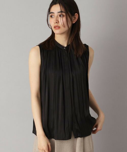 DRESSTERIOR / ドレステリア シャツ・ブラウス | 【洗える/きれいめ】プリーツサテンブラウス | 詳細16