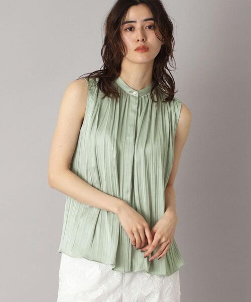 DRESSTERIOR / ドレステリア シャツ・ブラウス | 【洗える/きれいめ】プリーツサテンブラウス | 詳細18