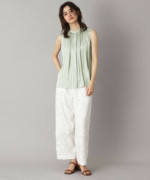 DRESSTERIOR / ドレステリア シャツ・ブラウス | 【洗える/きれいめ】プリーツサテンブラウス | 詳細19