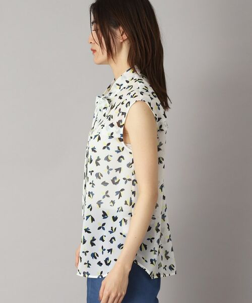 DRESSTERIOR / ドレステリア シャツ・ブラウス | 【洗える/きれいめ】シアーリーフプリントボウタイブラウス | 詳細15