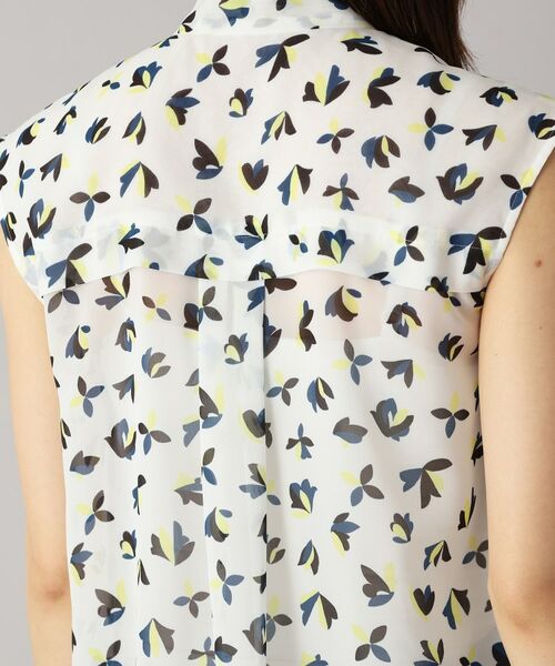 DRESSTERIOR / ドレステリア シャツ・ブラウス | 【洗える/きれいめ】シアーリーフプリントボウタイブラウス | 詳細18