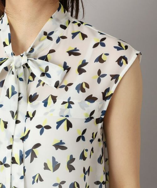 DRESSTERIOR / ドレステリア シャツ・ブラウス | 【洗える/きれいめ】シアーリーフプリントボウタイブラウス | 詳細19