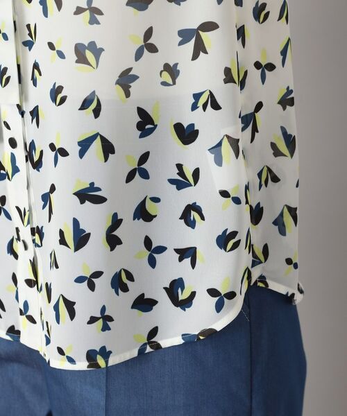 DRESSTERIOR / ドレステリア シャツ・ブラウス | 【洗える/きれいめ】シアーリーフプリントボウタイブラウス | 詳細20