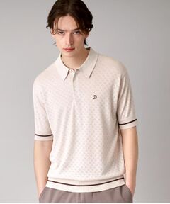 DRESSTERIOR / ドレステリア ポロシャツ | レースジャカード ニットポロ