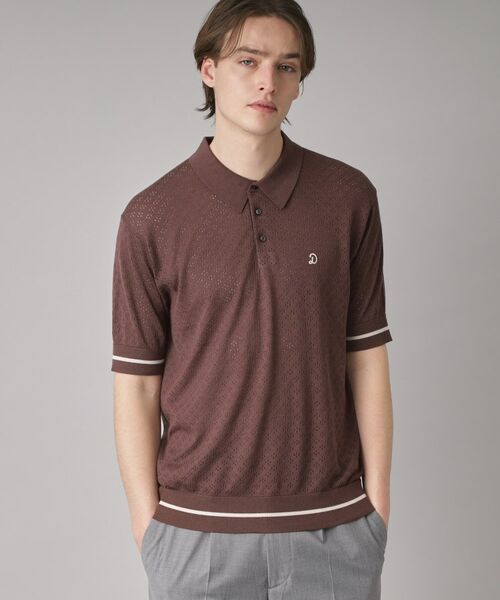 DRESSTERIOR / ドレステリア ポロシャツ | レースジャカード ニットポロ | 詳細12