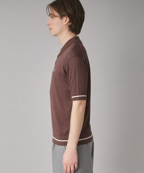 DRESSTERIOR / ドレステリア ポロシャツ | レースジャカード ニットポロ | 詳細13