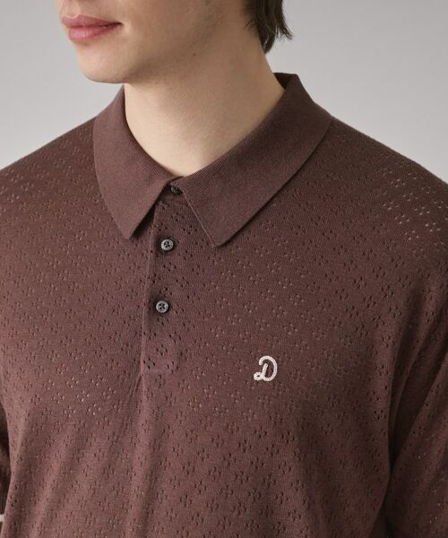 DRESSTERIOR / ドレステリア ポロシャツ | レースジャカード ニットポロ | 詳細15