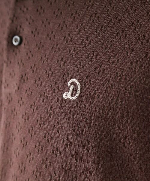 DRESSTERIOR / ドレステリア ポロシャツ | レースジャカード ニットポロ | 詳細16