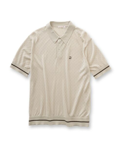 DRESSTERIOR / ドレステリア ポロシャツ | レースジャカード ニットポロ | 詳細2