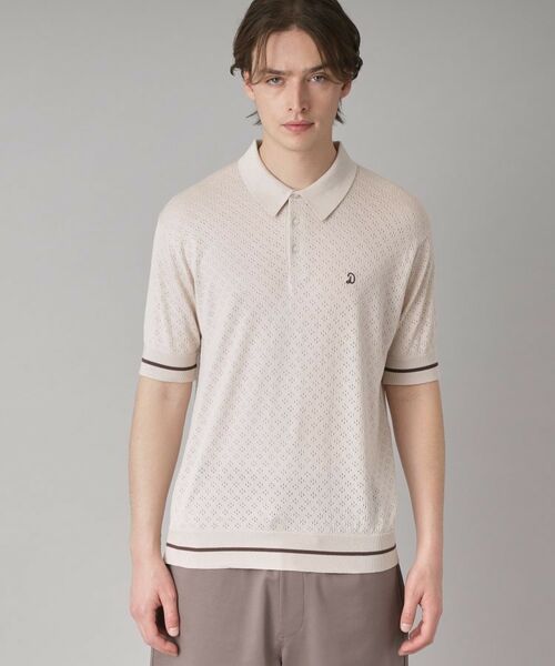 DRESSTERIOR / ドレステリア ポロシャツ | レースジャカード ニットポロ | 詳細23