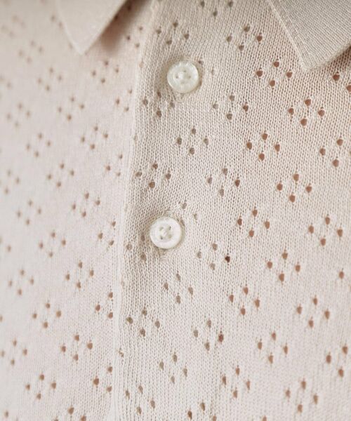 DRESSTERIOR / ドレステリア ポロシャツ | レースジャカード ニットポロ | 詳細28