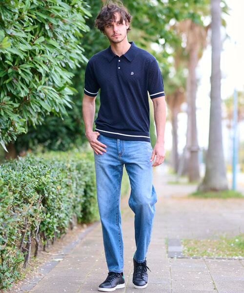 DRESSTERIOR / ドレステリア ポロシャツ | レースジャカード ニットポロ | 詳細4