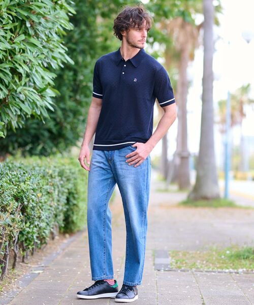 DRESSTERIOR / ドレステリア ポロシャツ | レースジャカード ニットポロ | 詳細5