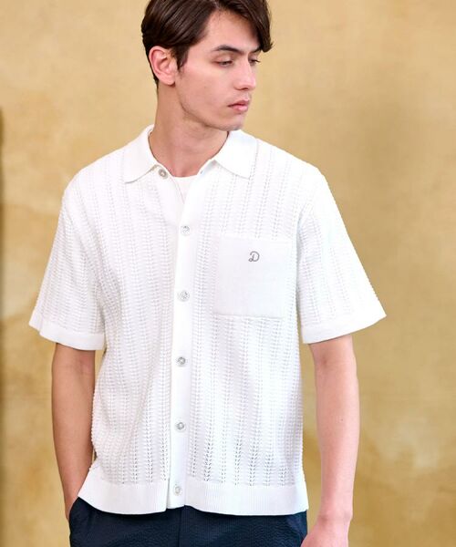 DRESSTERIOR / ドレステリア ニット・セーター | 【Safari5月号掲載】オーガニックコットン キューバニットシャツ | 詳細10