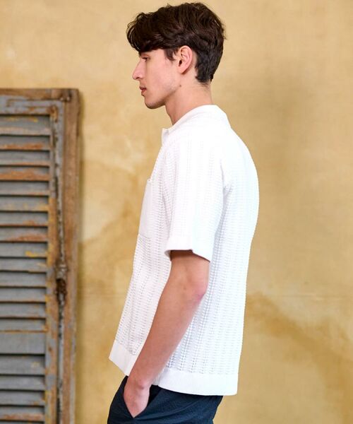 DRESSTERIOR / ドレステリア ニット・セーター | 【Safari5月号掲載】オーガニックコットン キューバニットシャツ | 詳細11