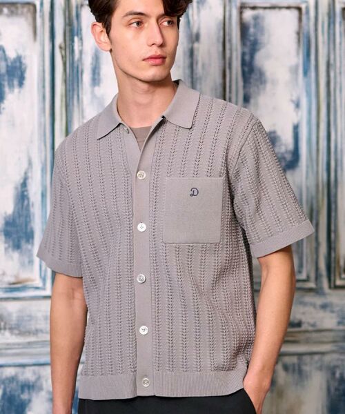 DRESSTERIOR / ドレステリア ニット・セーター | 【Safari5月号掲載】オーガニックコットン キューバニットシャツ | 詳細18