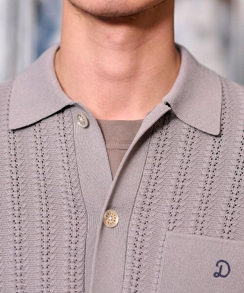 DRESSTERIOR / ドレステリア ニット・セーター | 【Safari5月号掲載】オーガニックコットン キューバニットシャツ | 詳細22