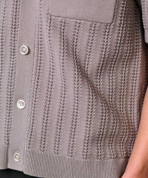 DRESSTERIOR / ドレステリア ニット・セーター | 【Safari5月号掲載】オーガニックコットン キューバニットシャツ | 詳細24