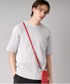 DRESSTERIOR / ドレステリア ニット・セーター | ペーパーコットン ハーフスリーブニット