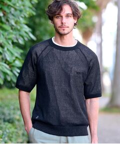 DRESSTERIOR / ドレステリア ニット・セーター | ペーパーコットン ハーフスリーブニット