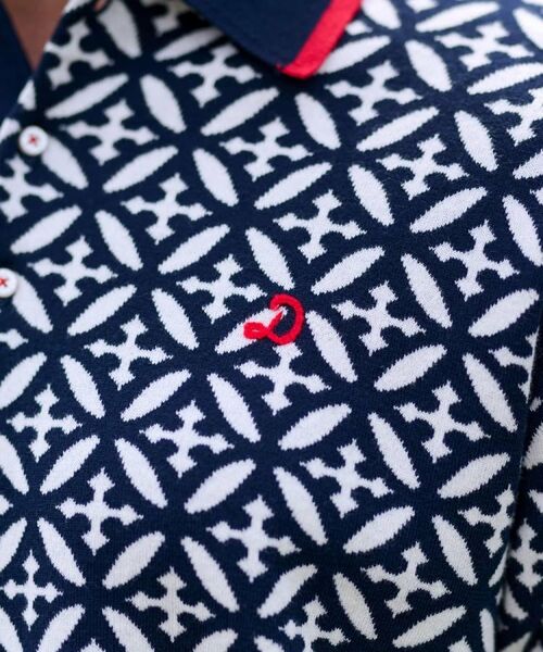 DRESSTERIOR / ドレステリア ニット・セーター | 【Safari5月号掲載】オーバーラップサークル ジャカード ニットポロ | 詳細9