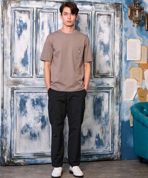 DRESSTERIOR / ドレステリア Tシャツ | 【接触冷感/UVカット】BACK BREEZE TECH ラビットポケTシャツ | 詳細15