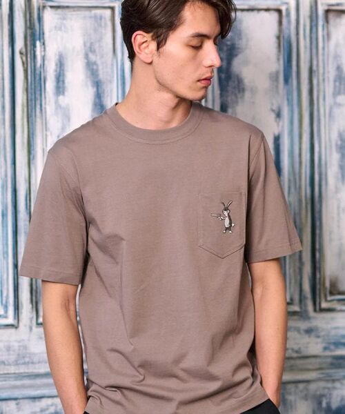 DRESSTERIOR / ドレステリア Tシャツ | 【接触冷感/UVカット】BACK BREEZE TECH ラビットポケTシャツ | 詳細17