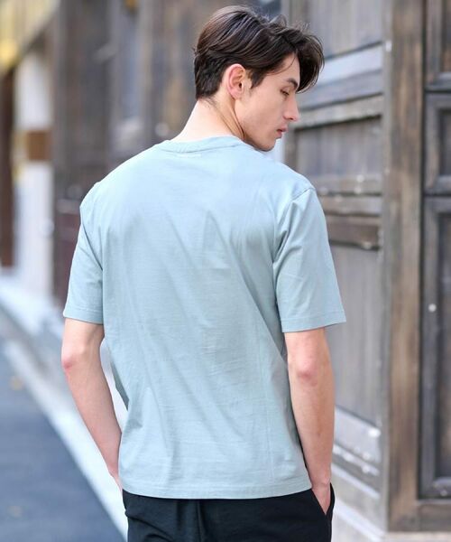 DRESSTERIOR / ドレステリア Tシャツ | 【接触冷感/UVカット】BACK BREEZE TECH ラビットポケTシャツ | 詳細23