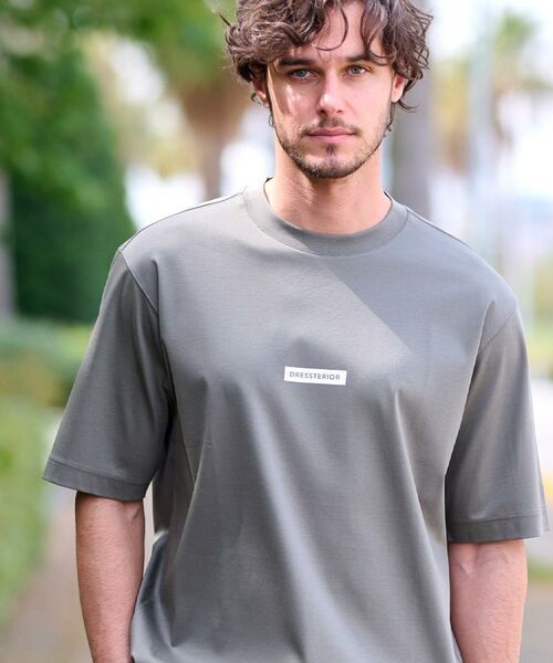 DRESSTERIOR / ドレステリア Tシャツ | 【接触冷感/抗菌防臭/消臭】ICE CLEAR COTTON NINEストリートTシャツ | 詳細3