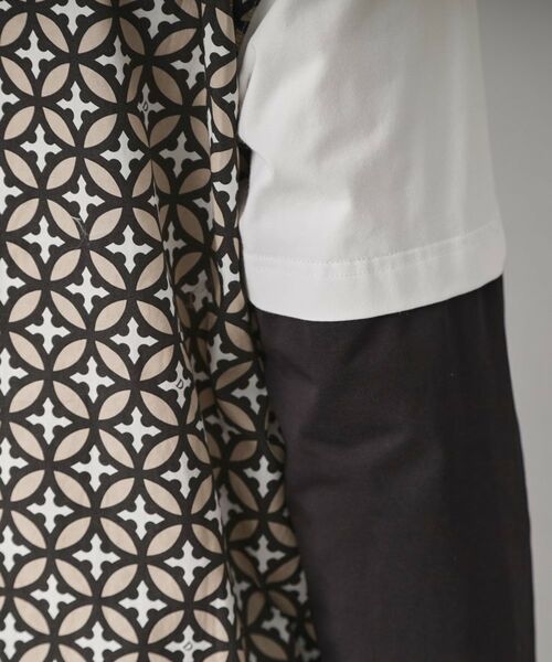 DRESSTERIOR / ドレステリア Tシャツ | 【接触冷感/UVカット】BACK BREEZE TECH バックオーバーラップサークルレイヤードロングTシャツ | 詳細15