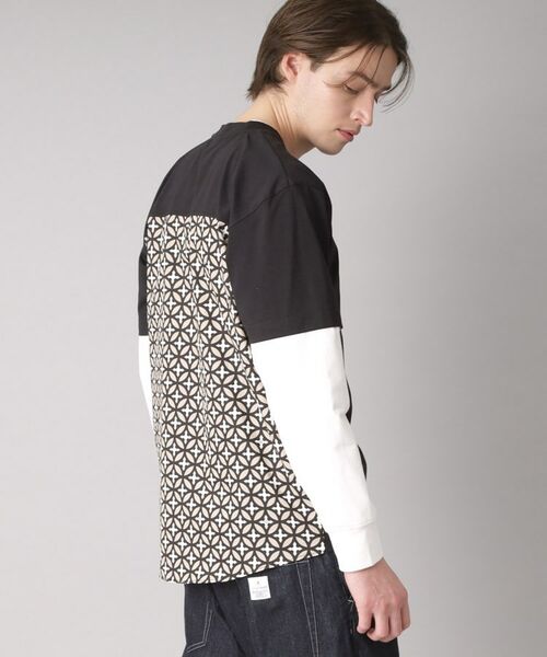 DRESSTERIOR / ドレステリア Tシャツ | 【接触冷感/UVカット】BACK BREEZE TECH バックオーバーラップサークルレイヤードロングTシャツ | 詳細20