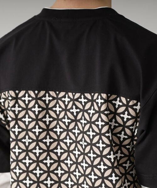 DRESSTERIOR / ドレステリア Tシャツ | 【接触冷感/UVカット】BACK BREEZE TECH バックオーバーラップサークルレイヤードロングTシャツ | 詳細23