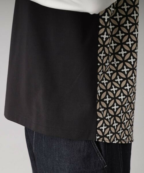 DRESSTERIOR / ドレステリア Tシャツ | 【接触冷感/UVカット】BACK BREEZE TECH バックオーバーラップサークルレイヤードロングTシャツ | 詳細26