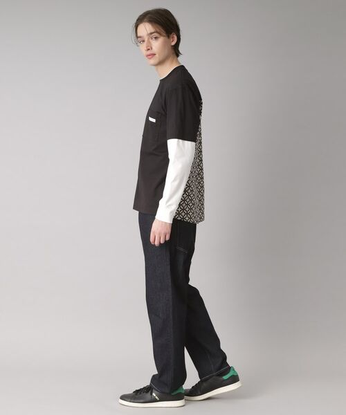 DRESSTERIOR / ドレステリア Tシャツ | 【接触冷感/UVカット】BACK BREEZE TECH バックオーバーラップサークルレイヤードロングTシャツ | 詳細28