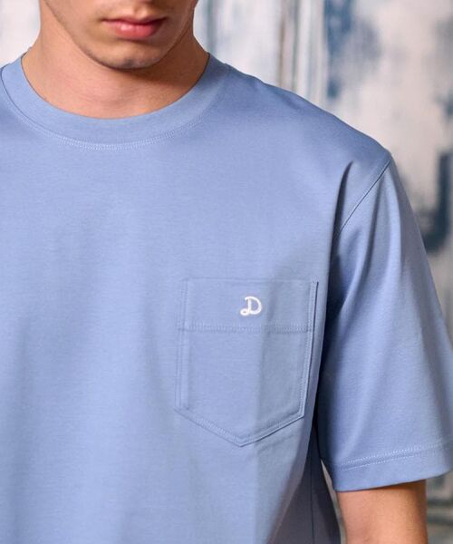 DRESSTERIOR / ドレステリア Tシャツ | 【接触冷感/抗菌防臭/消臭】ICE CLEAR COTTON ポケットTシャツ | 詳細13