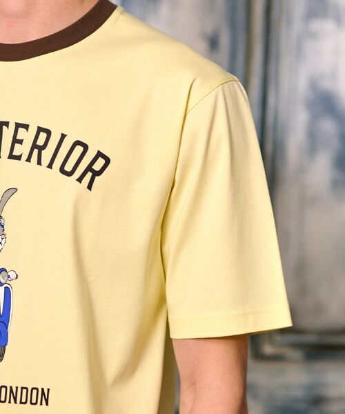 DRESSTERIOR / ドレステリア Tシャツ | 【接触冷感/抗菌防臭/消臭/Safari5月号掲載】ICE CLEAR COTTON ロンドンラビットTシャツ | 詳細10