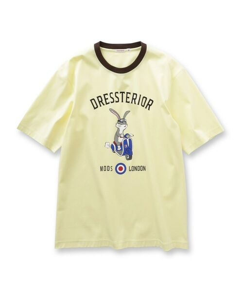 DRESSTERIOR / ドレステリア Tシャツ | 【接触冷感/抗菌防臭/消臭/Safari5月号掲載】ICE CLEAR COTTON ロンドンラビットTシャツ | 詳細30
