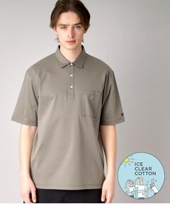 DRESSTERIOR / ドレステリア ポロシャツ | 【接触冷感/抗菌防臭/消臭】ICE CLEAR COTTON オーバーフィットポロシャツ