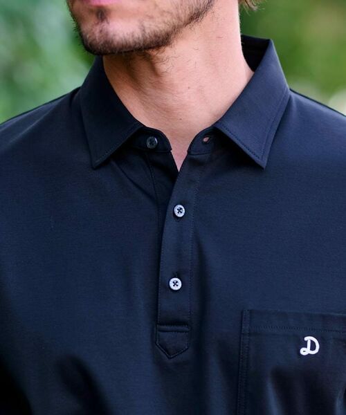 DRESSTERIOR / ドレステリア ポロシャツ | 【接触冷感/抗菌防臭/消臭】ICE CLEAR COTTON オーバーフィットポロシャツ | 詳細18