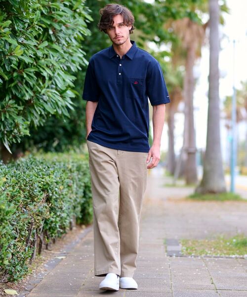 DRESSTERIOR / ドレステリア ポロシャツ | 【接触冷感/抗菌防臭/消臭】ICE CLEAR COTTON オーバーフィットポロシャツ | 詳細21