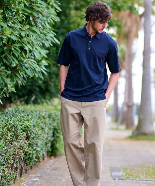 DRESSTERIOR / ドレステリア ポロシャツ | 【接触冷感/抗菌防臭/消臭】ICE CLEAR COTTON オーバーフィットポロシャツ | 詳細22