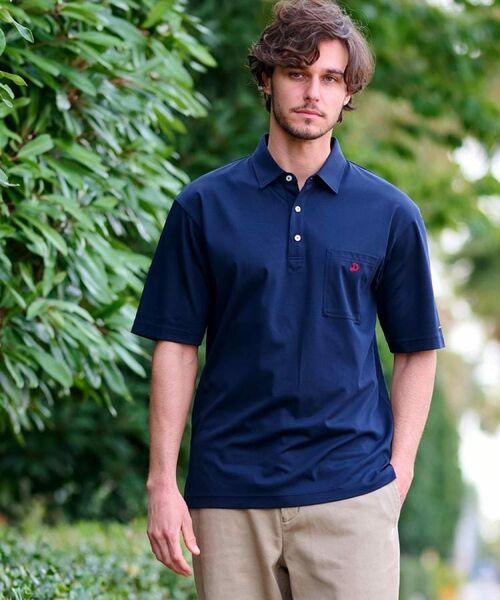 DRESSTERIOR / ドレステリア ポロシャツ | 【接触冷感/抗菌防臭/消臭】ICE CLEAR COTTON オーバーフィットポロシャツ | 詳細23