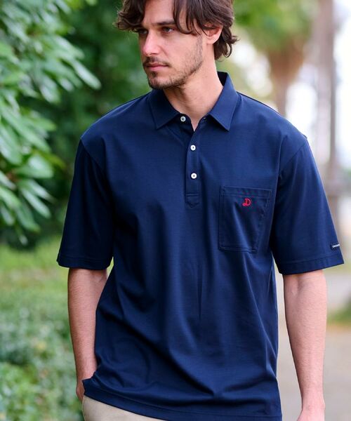 DRESSTERIOR / ドレステリア ポロシャツ | 【接触冷感/抗菌防臭/消臭】ICE CLEAR COTTON オーバーフィットポロシャツ | 詳細24