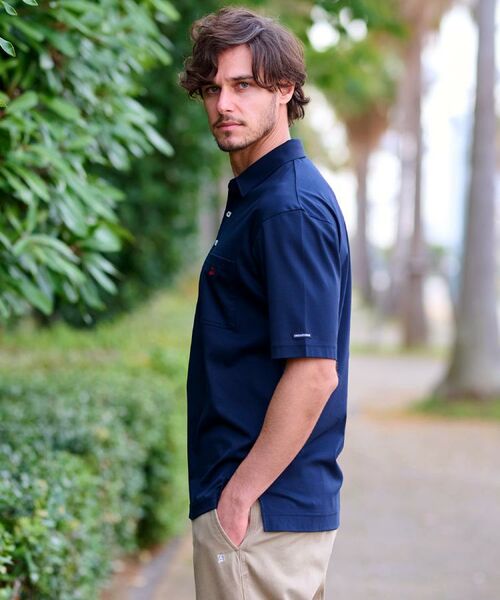 DRESSTERIOR / ドレステリア ポロシャツ | 【接触冷感/抗菌防臭/消臭】ICE CLEAR COTTON オーバーフィットポロシャツ | 詳細25