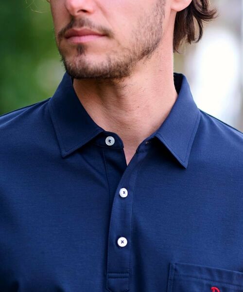 DRESSTERIOR / ドレステリア ポロシャツ | 【接触冷感/抗菌防臭/消臭】ICE CLEAR COTTON オーバーフィットポロシャツ | 詳細26