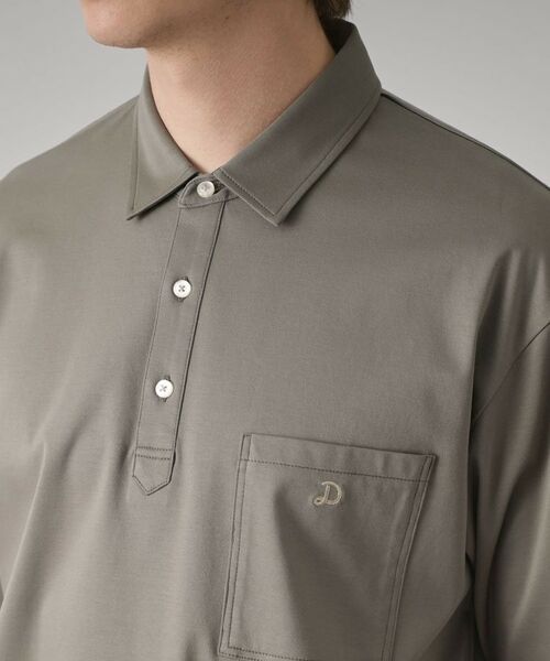 DRESSTERIOR / ドレステリア ポロシャツ | 【接触冷感/抗菌防臭/消臭】ICE CLEAR COTTON オーバーフィットポロシャツ | 詳細30