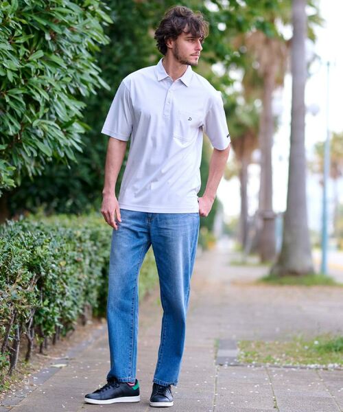 DRESSTERIOR / ドレステリア ポロシャツ | 【接触冷感/抗菌防臭/消臭】ICE CLEAR COTTON オーバーフィットポロシャツ | 詳細8